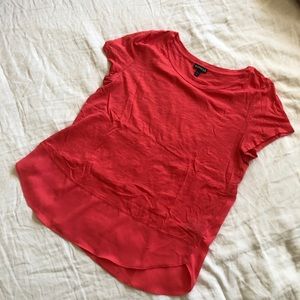 Express Coral Top